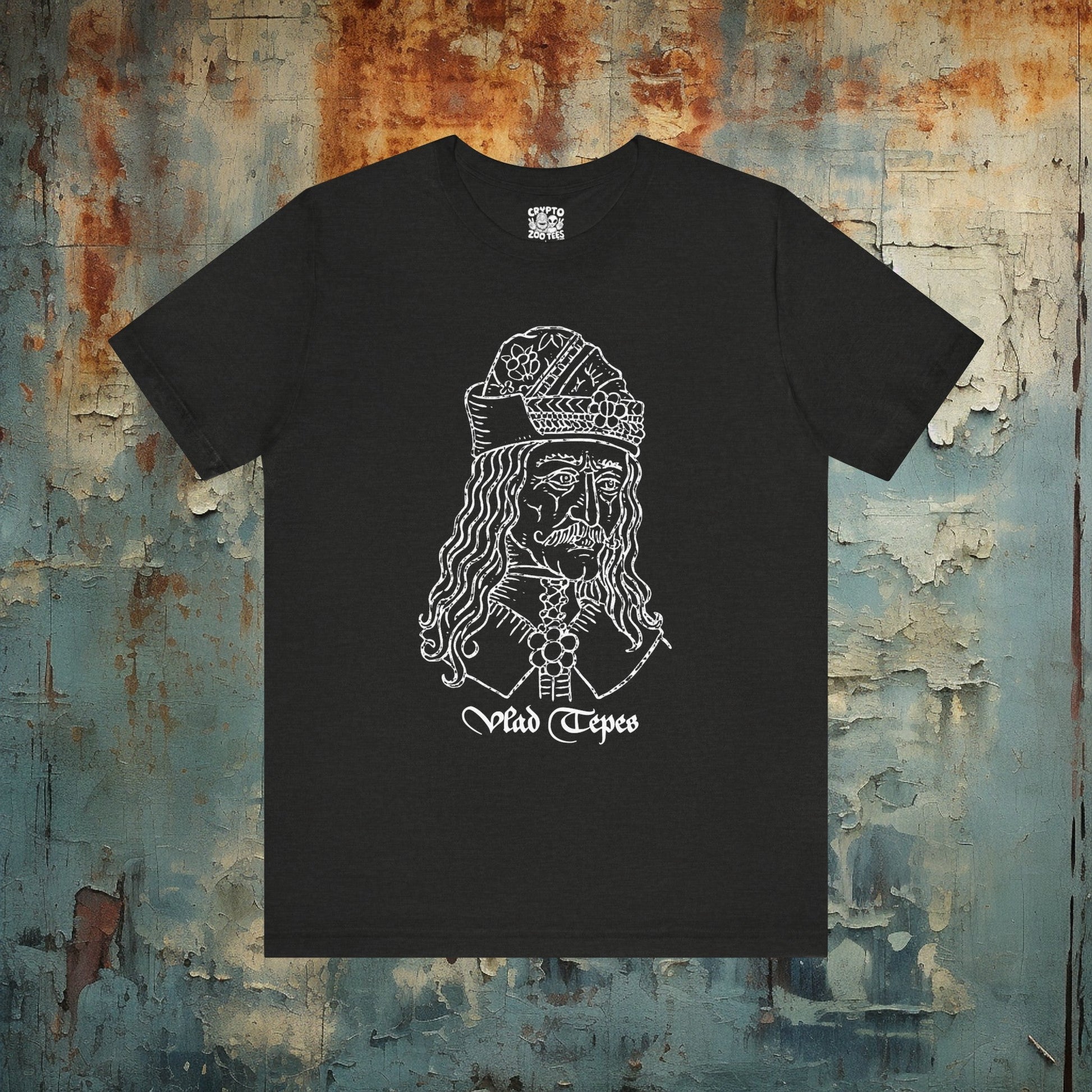 T-Shirt - Vlad Tepes | Dracula | Bella + Canvas Unisex T-shirt from Crypto Zoo Tees