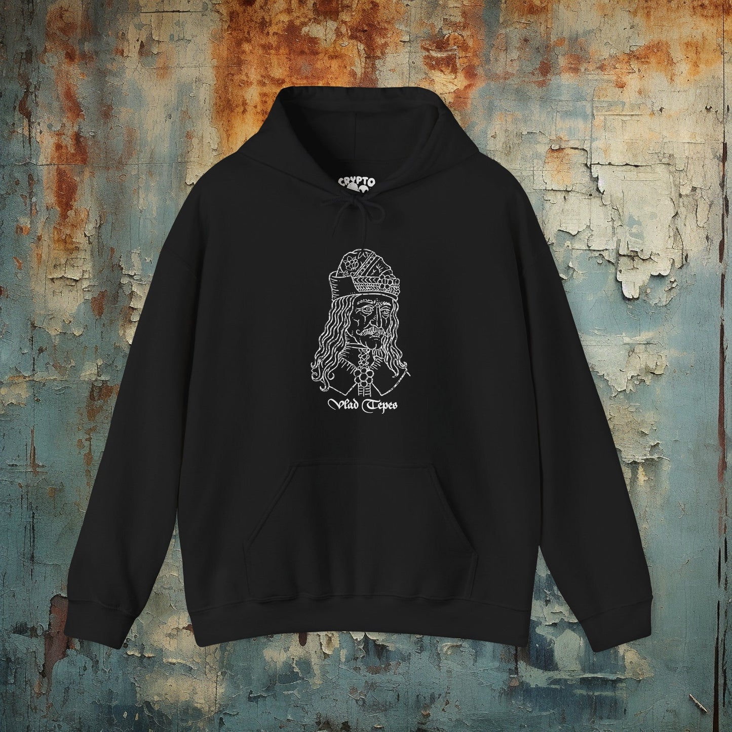 Hoodie - Vlad Tepes | Dracula | Hoodie | Hooded Sweatshirt from Crypto Zoo Tees