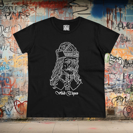 T-Shirt - Vlad Tepes | Dracula | Women's T-Shirt | Cotton Tee from Crypto Zoo Tees
