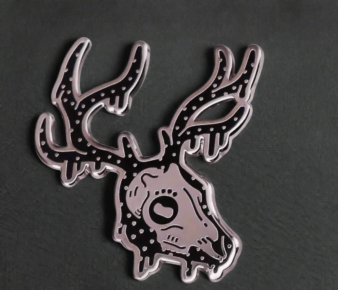  - Wendigo Pinback Button | Pinback Button | Cryptids, Horror | Gothic from Crypto Zoo Tees