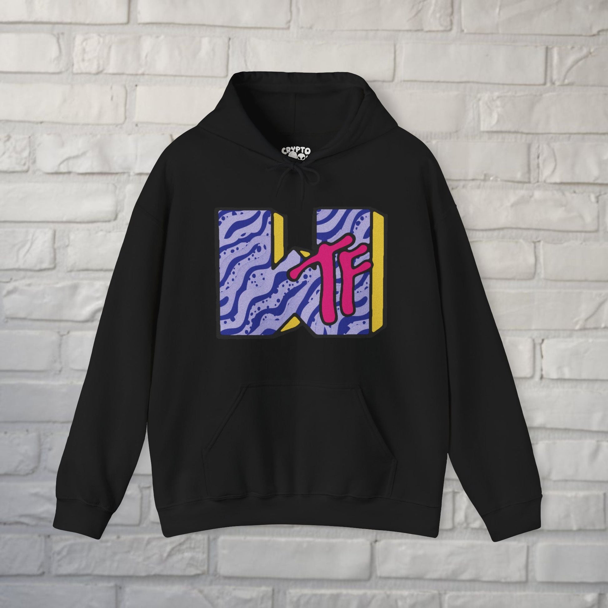Hoodie - WFT MTV Parody Hoodie | Funny | Unisex Pullover Hoodie - Gildan from Crypto Zoo Tees