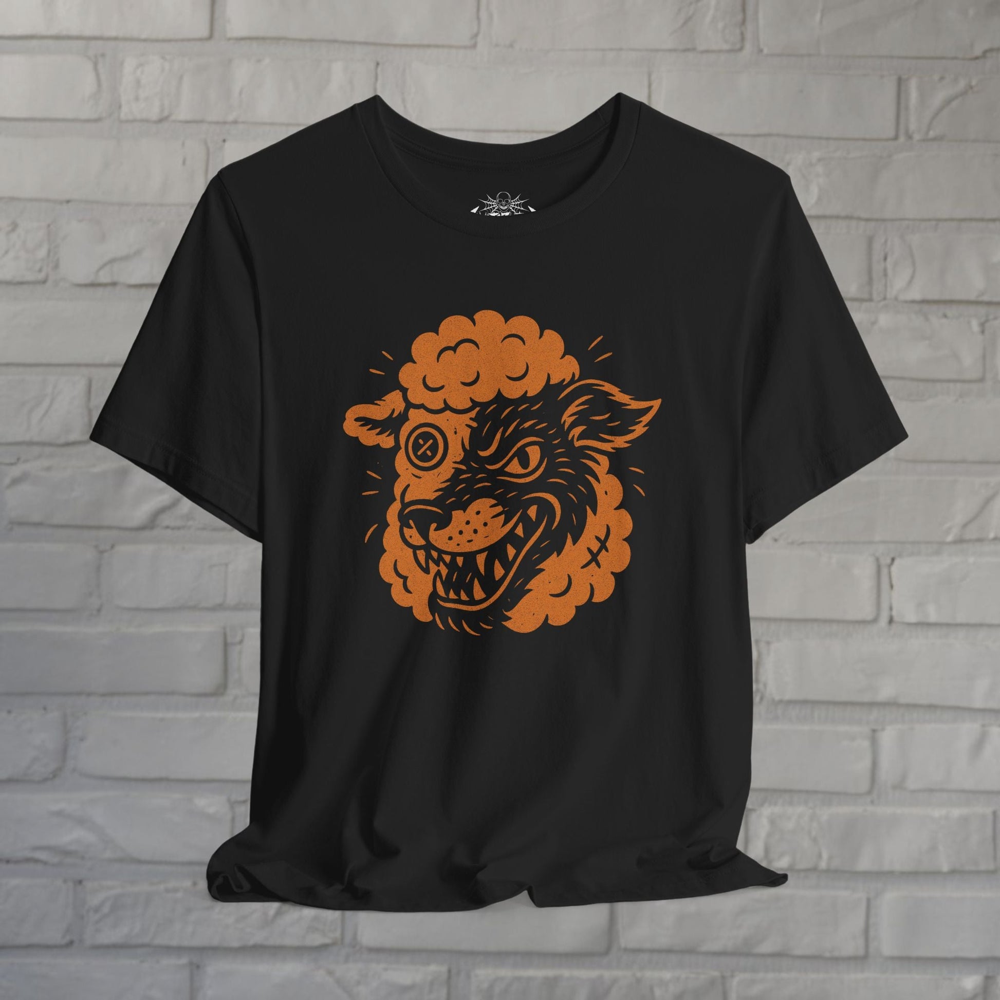 T-Shirt - Wolf in Sheep's Clothing | Unisex T-shirt (Bella+Canvas 3001) | Animals, Funny | Goth/Gothic from Crypto Zoo Tees