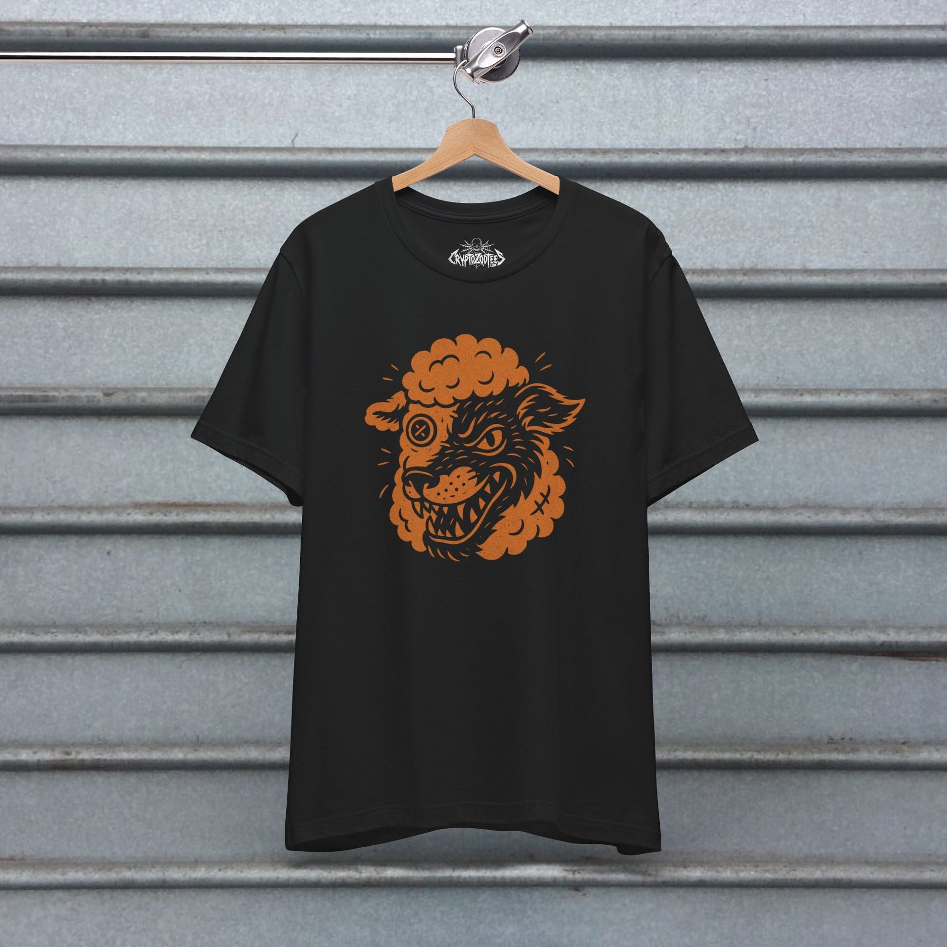 T-Shirt - Wolf in Sheep's Clothing | Unisex T-shirt (Bella+Canvas 3001) | Animals, Funny | Goth/Gothic from Crypto Zoo Tees