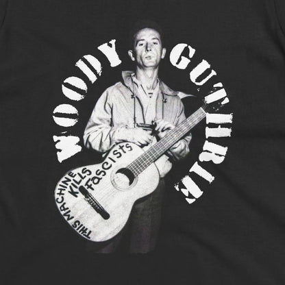 T-Shirt - Woody Guthrie Shirt | Music, Thinkers | Pullover Hoodie from Crypto Zoo Tees