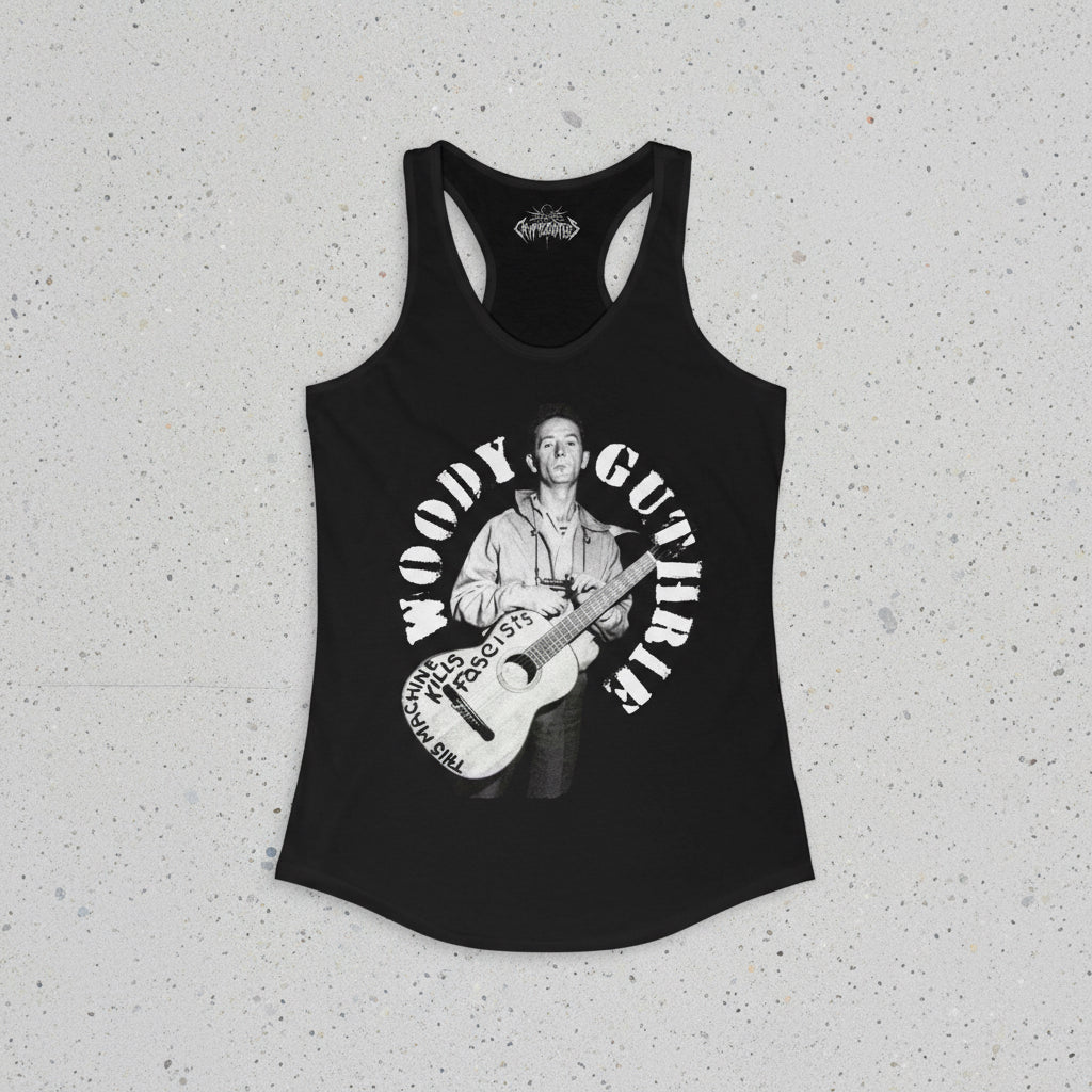 T-Shirt - Woody Guthrie Shirt | Music, Thinkers | Pullover Hoodie from Crypto Zoo Tees