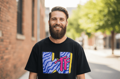 T-Shirt - WTF Graphic Tee | Funny, Retro & Vintage | Ladies Tee from Crypto Zoo Tees