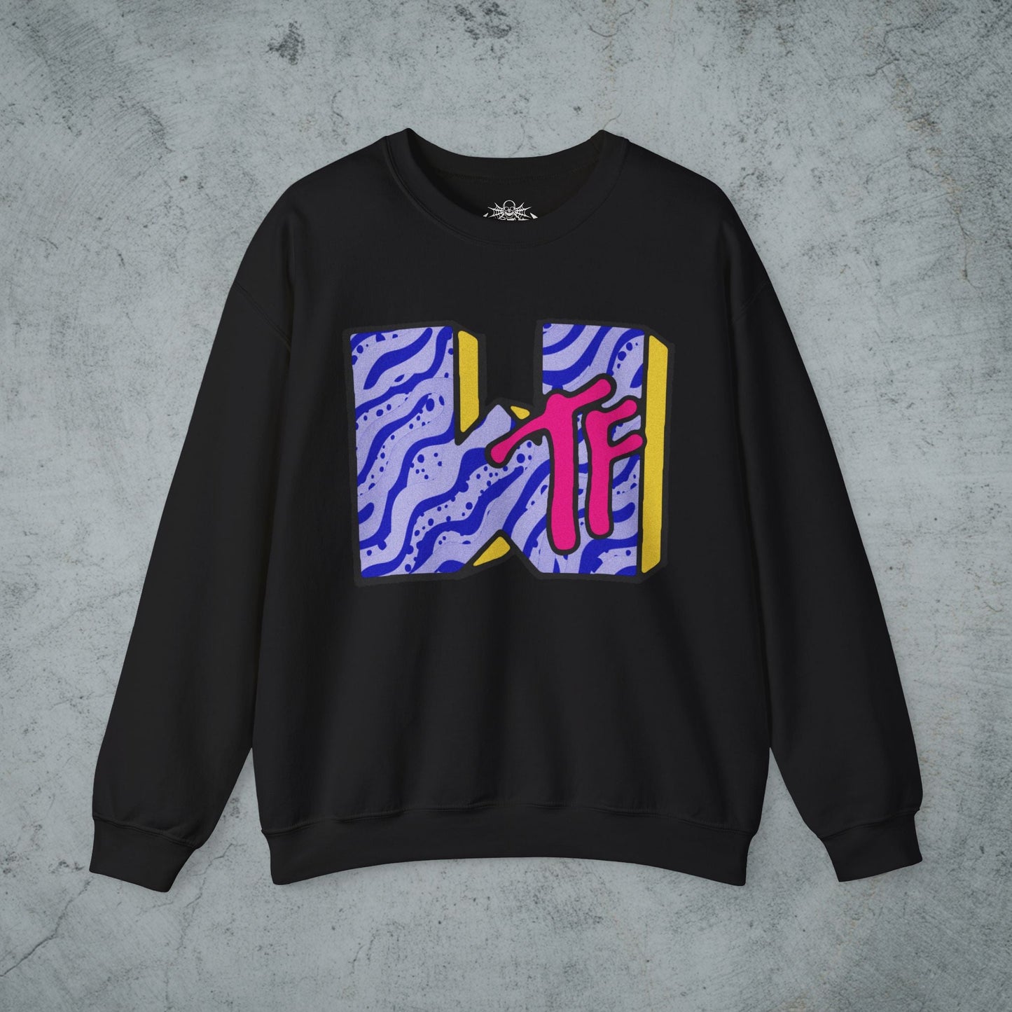 T-Shirt - WTF Graphic Tee | Funny, Retro & Vintage | Pullover Hoodie from Crypto Zoo Tees