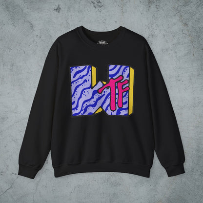 T-Shirt - WTF Graphic Tee | Funny, Retro & Vintage | Pullover Hoodie from Crypto Zoo Tees