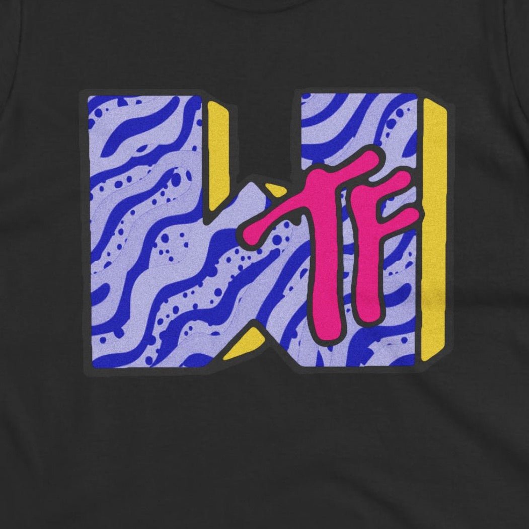 T-Shirt - WTF Graphic Tee | Funny, Retro & Vintage | Pullover Hoodie from Crypto Zoo Tees