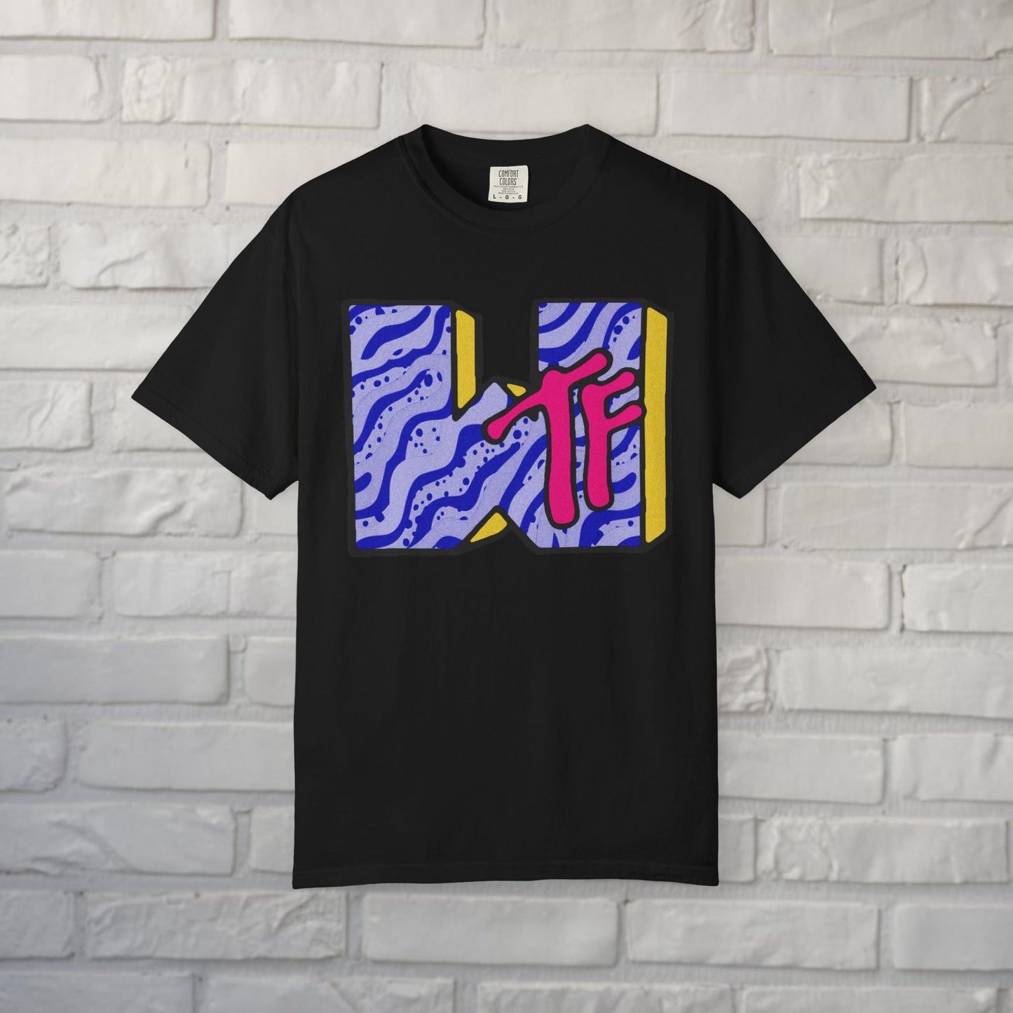 T-Shirt - WTF Graphic Tee | Funny, Retro & Vintage | Pullover Hoodie from Crypto Zoo Tees