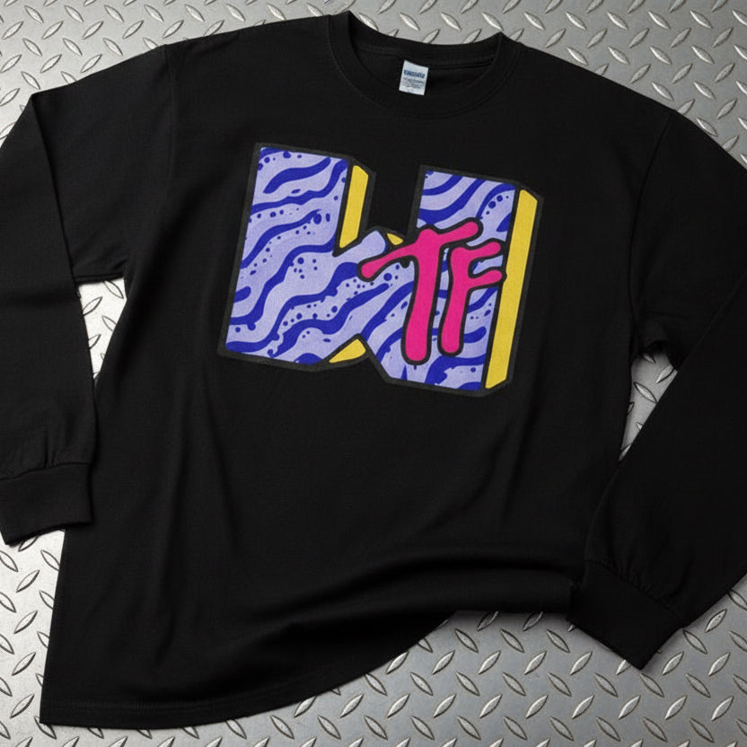 Long - sleeve - WTF MTV Parody Long Sleeve | Funny | Unisex Long Sleeve Tee - Guldan 2400 from Crypto Zoo Tees