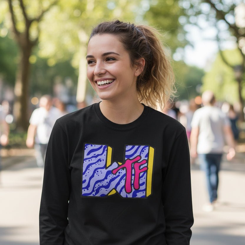 Long - sleeve - WTF MTV Parody Long Sleeve | Funny | Unisex Long Sleeve Tee - Guldan 2400 from Crypto Zoo Tees