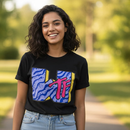 T-Shirt - WTF MTV Parody Shirt | Funny | Light Fitted - Unisex Bella+Canvas 3001 from Crypto Zoo Tees