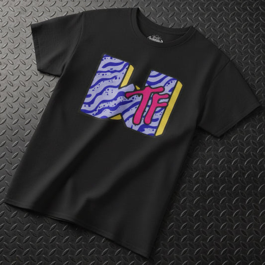 T-Shirt - WTF MTV Parody Shirt | Funny | Unisex Heavy Cotton - Gildan 5000 from Crypto Zoo Tees
