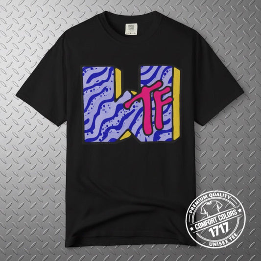 T-Shirt - WTF MTV Parody Shirt | Funny | Unisex Heavy Vintage - Unisex Comfort Colors 1717 from Crypto Zoo Tees