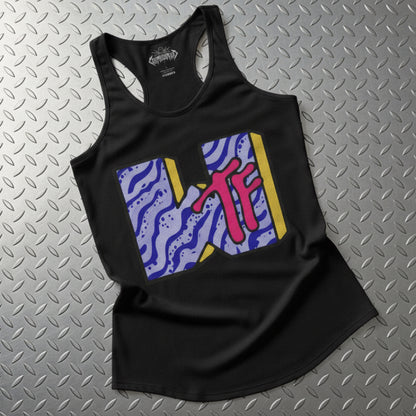 Tank Top - WTFMTV Parody Tank | Funny | Ladies Racerback Tank Top - Next Level 1533 from Crypto Zoo Tees