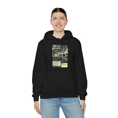 Hoodie - Xray Glasses Comic Add Single Sided Hoodie from Crypto Zoo Tees