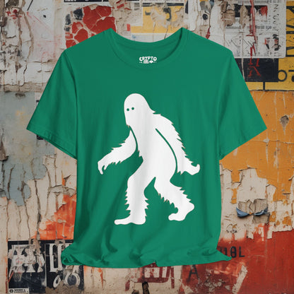 T-Shirt - Yeti Bigfoot Silhouette | Bella + Canvas Unisex T-shirt from Crypto Zoo Tees