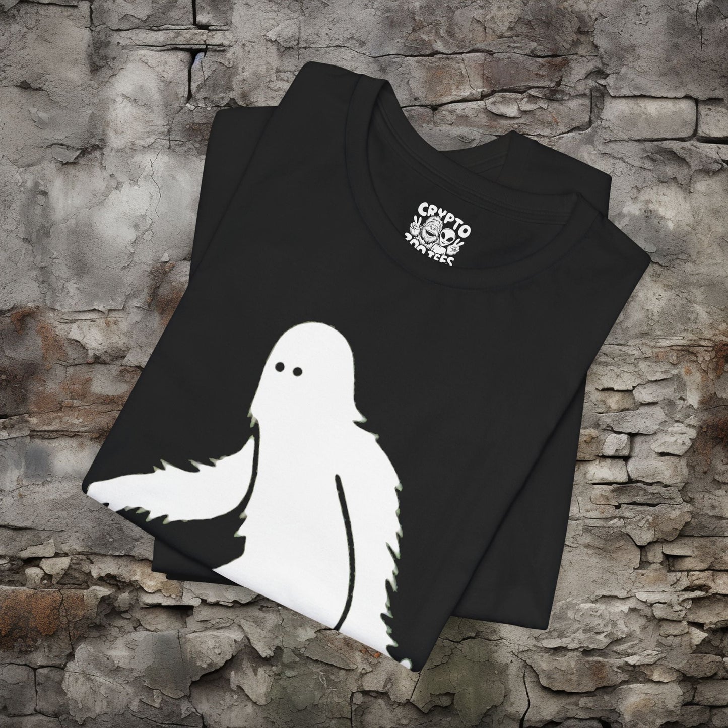 T-Shirt - Yeti Bigfoot Silhouette | Bella + Canvas Unisex T-shirt from Crypto Zoo Tees