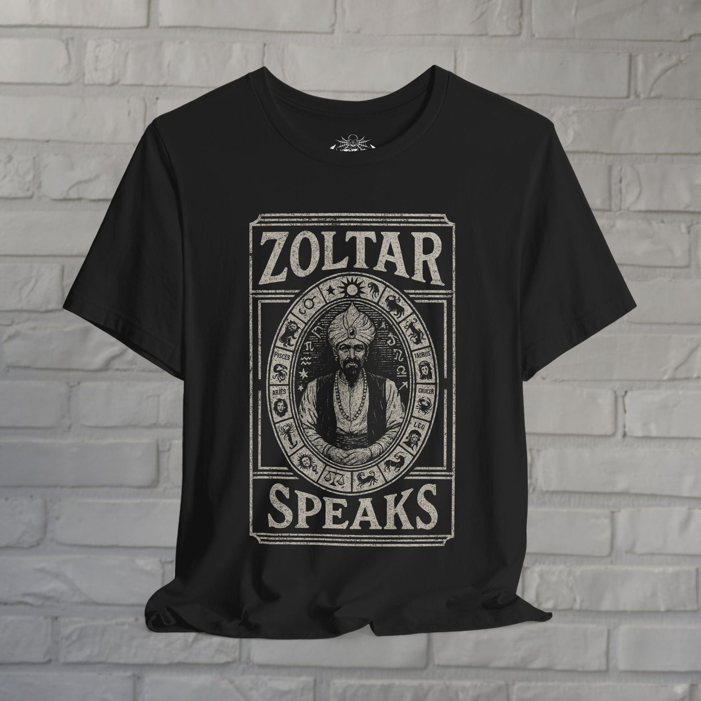 T-Shirt - Zoltar Fortune Teller | Unisex T-shirt (Bella+Canvas 3001) | Spiritual, Occult | Retro &amp; Vintage from Crypto Zoo Tees
