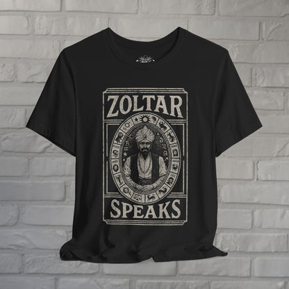 T-Shirt - Zoltar Fortune Teller | Unisex T-shirt (Bella+Canvas 3001) | Spiritual, Occult | Retro &amp; Vintage from Crypto Zoo Tees