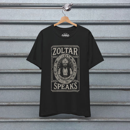T-Shirt - Zoltar Fortune Teller | Unisex T-shirt (Bella+Canvas 3001) | Spiritual, Occult | Retro &amp; Vintage from Crypto Zoo Tees
