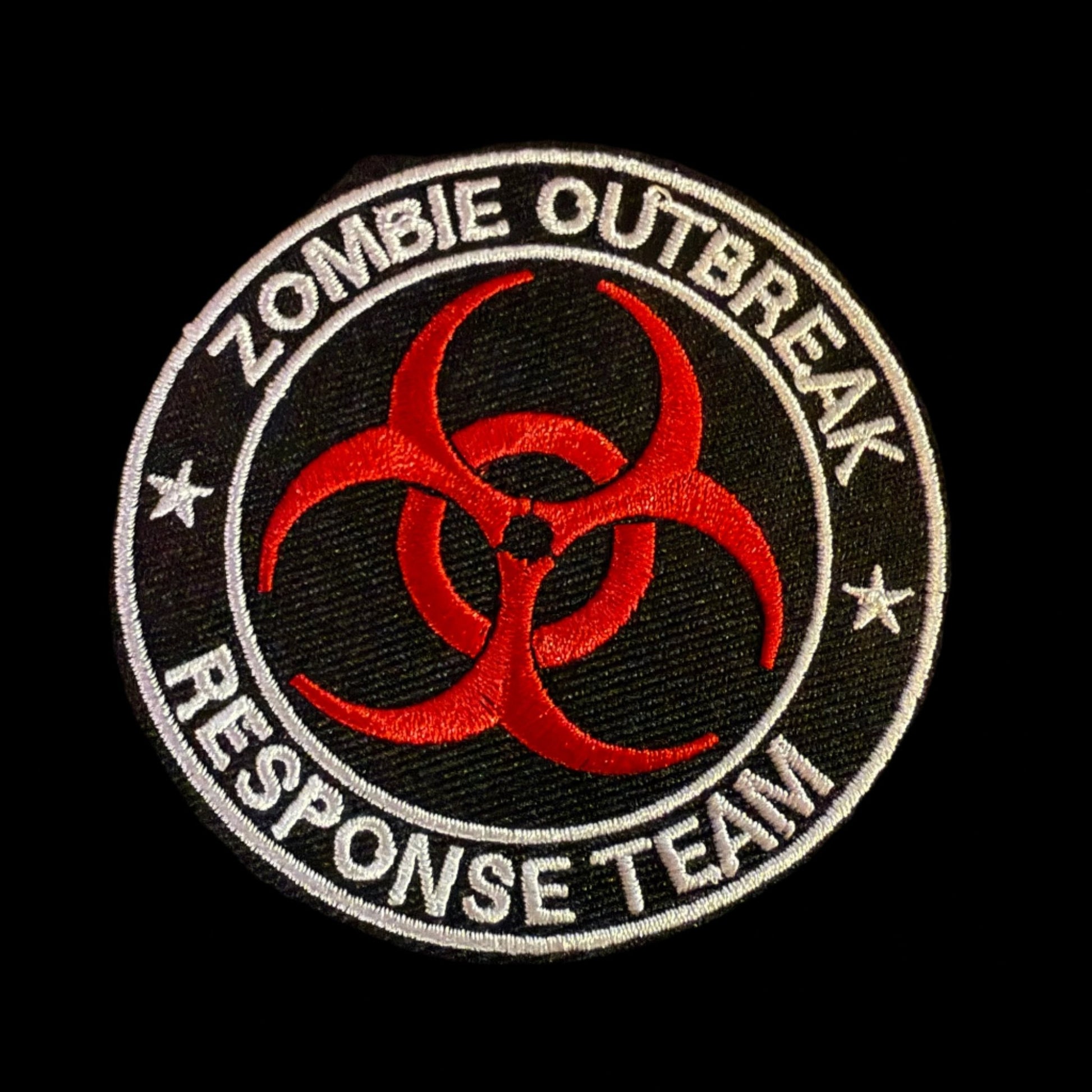  - Zombie Outbreak Response Team Patch for Horror Survivalists & Apocalypse Punks from Crypto Zoo Tees from Crypto Zoo Tees