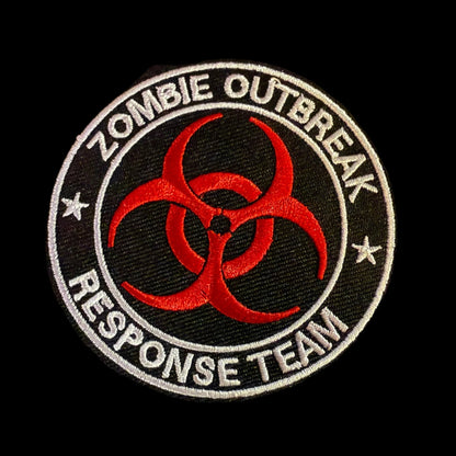  - Zombie Outbreak Response Team Patch for Horror Survivalists & Apocalypse Punks from Crypto Zoo Tees from Crypto Zoo Tees