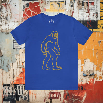 T-Shirt - Large Bigfoot Sasquatch Design T-shirt | "Gone Squatchin'" | Wilderness Adventure Apparel from Crypto Zoo Tees